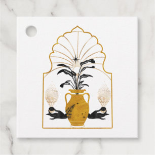 Étiquettes Cadeau Plante cosmique mystique