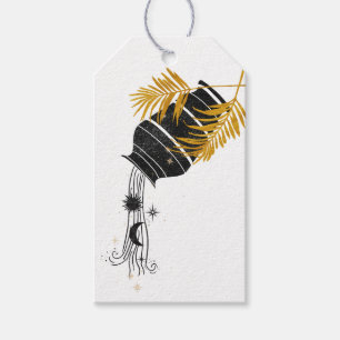 Étiquettes-cadeau Plante Tropicale Cosmique Mystique