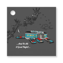 Plaques papier Retro Diner