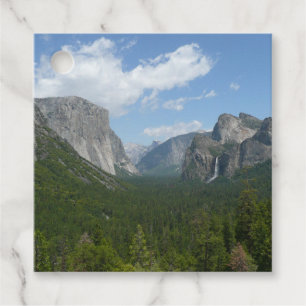 Étiquettes Cadeau Point d'inspiration dans le parc national de Yosem