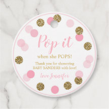 Pop it when her Pops Favoriser Tags Girl Confetti