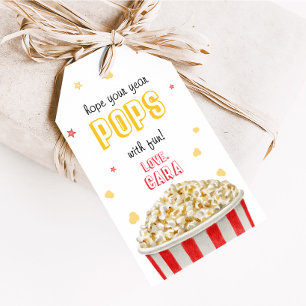 Étiquettes-cadeau Popcorn Bienvenue Retour à l'école Favoriser Tags