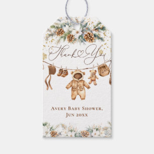 Étiquettes-cadeau Porte-lingeLigne froide Baby shower extérieur