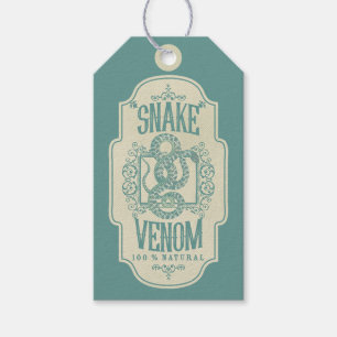 Étiquettes-cadeau Potion de venin de serpent