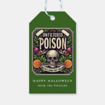 Potion Halloween squelette poison apothicaire goth