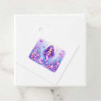 Étiquettes Cadeau Poupée Bonbon Sirène 3e Anniversaire