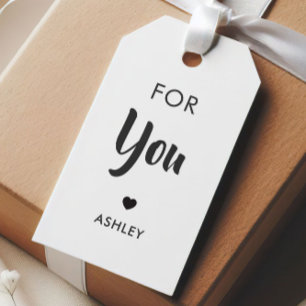 Étiquettes-cadeau Pour Vous Balise Cadeau, N'Importe Quelle Balise D