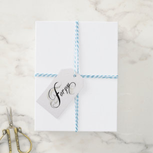 Étiquettes-cadeau Pour Vous Élégant