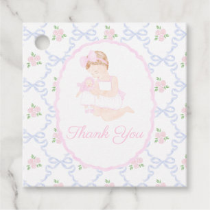 Étiquettes Cadeau Preppy Grandmillennial Dolly & Me Merci Tags