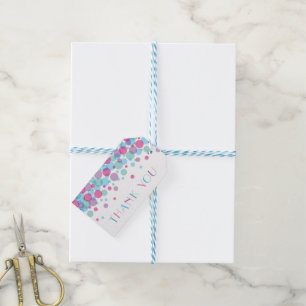 Étiquettes-cadeau Prêt pour le Baby shower pop