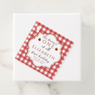 Étiquettes Cadeau Princesse de conte de fées la plus belle Plaid Rou