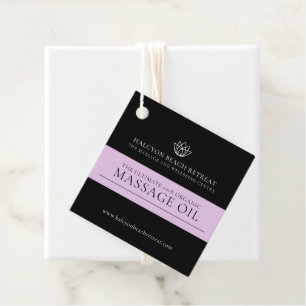 Étiquettes Cadeau Produit de beauté mono ingrédient code barre QR ét