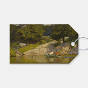 Étiquettes-cadeau Promenade en bateau sur un lac de Central Park (E.