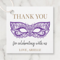 Purple Sweet 16 Quince Masquerade Ball Anniversair