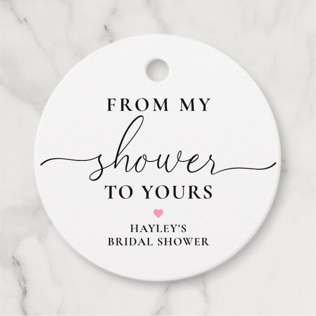 Étiquettes Cadeau Quinn De Ma Douche À Ton Savon (Devant)