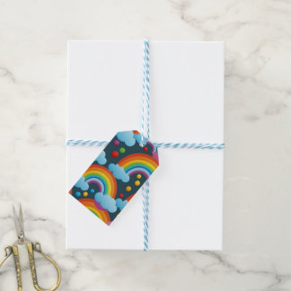 Étiquettes-cadeau Rainbows et Smarties