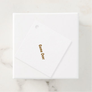 Étiquettes Cadeau Réalisez Votre Marque Carrée Personnalisée