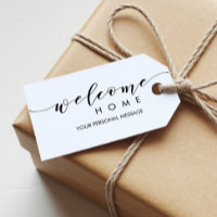 Realtor Welcome Accueil Tags cadeaux pour le récha