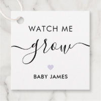 Regarder ma croissance, Baby shower Plante, Lavand