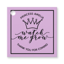 Regardez-moi grandir Lilac et Black Royal Faveur