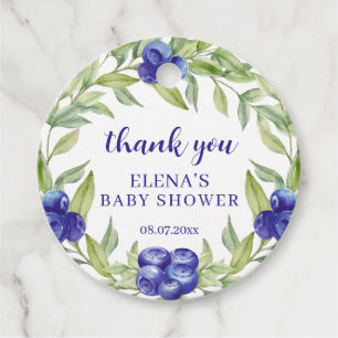 Étiquettes Cadeau Remerciement doux pour Baby Shower Elegant Myrtill