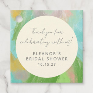 Étiquettes Cadeau Remerciement Personnalisé pour Baby Shower Mariée