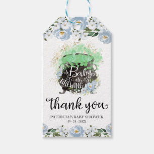 Étiquettes-cadeau Remerciement pour Baby Shower Halloween de Bébé en