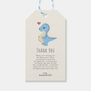 Étiquettes-cadeau Remerciement pour la Baby Shower du futur bébé gar