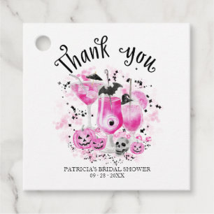 Étiquettes Cadeau Remerciement pour une Baby Shower de Mariée Hallow