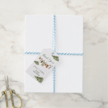 Remerciement pour une baby shower sur le thème de