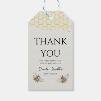 Étiquettes-cadeau Remerciement pour une baby shower sur le thème de 
