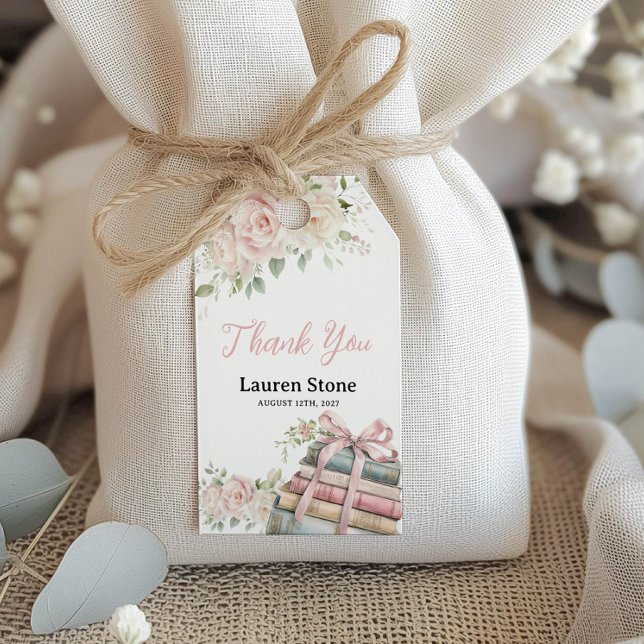 Étiquettes-cadeau Remerciements de mariage de conte de fées  (Créateur téléchargé)