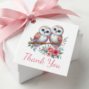 Étiquettes Cadeau Remerciements de mariage rustique boho de campagne