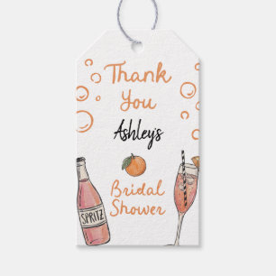 Étiquettes-cadeau Remerciements pour la Baby Shower Estival de Marié