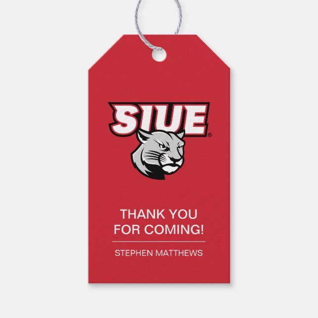 Étiquettes-cadeau Remise des diplômes de la SIUE (Devant)