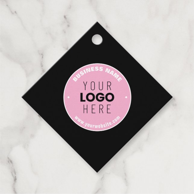 Étiquettes Cadeau Remplacement et modification faciles du logo | Ros (Devant)