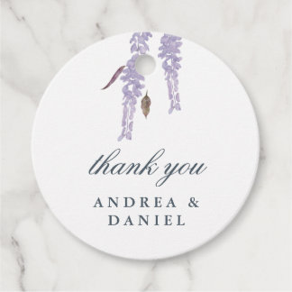 Étiquettes Cadeau rêve de Wisteria