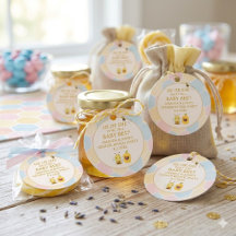 Révélation du sexe de bébé abeille adorable