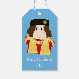 Étiquettes-cadeau Richard III, roi d'Angleterre de la Maison d'York