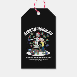 Étiquettes-cadeau Rick et Morty   Joyeux Rickmas présents
