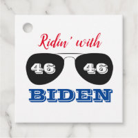 Ridin' avec Lunettes de soleil Biden 46 Aviator