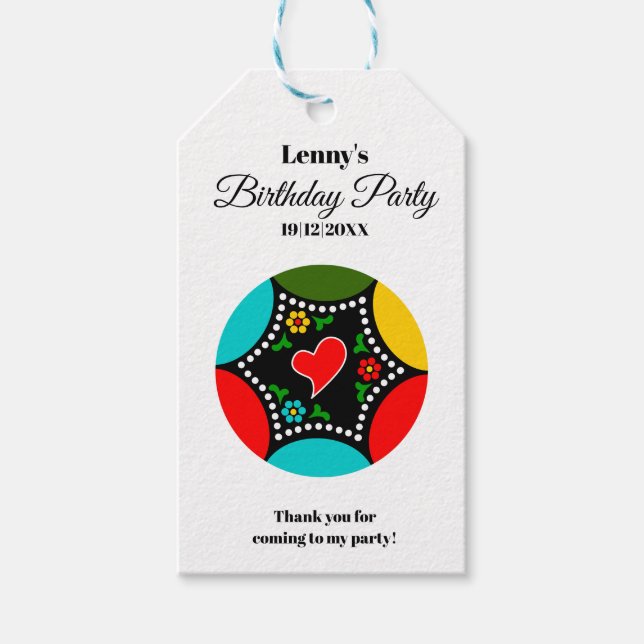 Étiquettes-cadeau Rooster portugais (Devant)