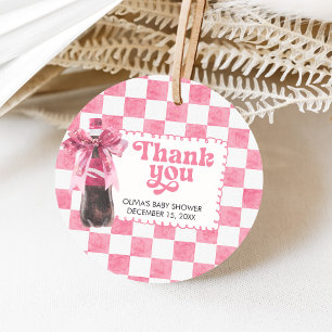 Étiquettes Cadeau Rose Elle est prête à éclore Tags de cadeaux pour 