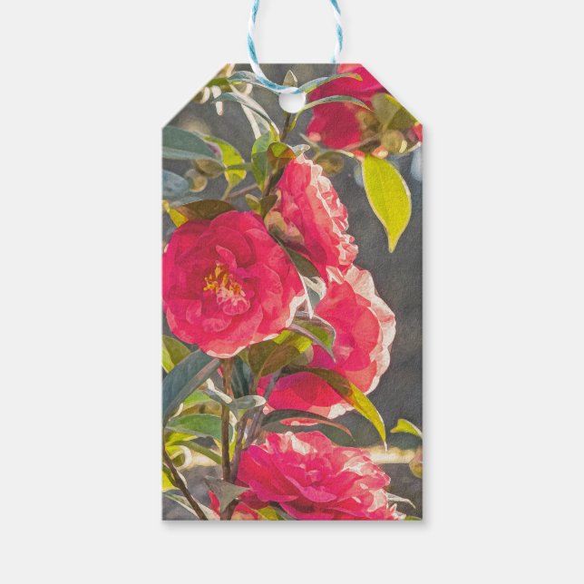 Étiquettes-cadeau Roses  (Devant)
