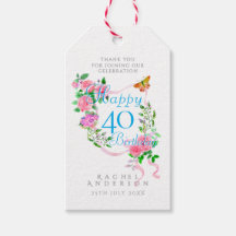Ruban Rose Rose 40e Anniversaire