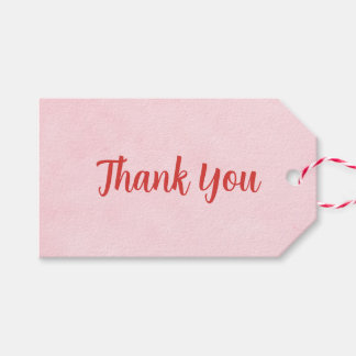 Étiquettes-cadeau Rustic Apple Shower Favor Tags – Red Watercolor