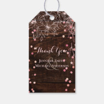Rustique moderne Dusty Rose rose Confetti Mariage