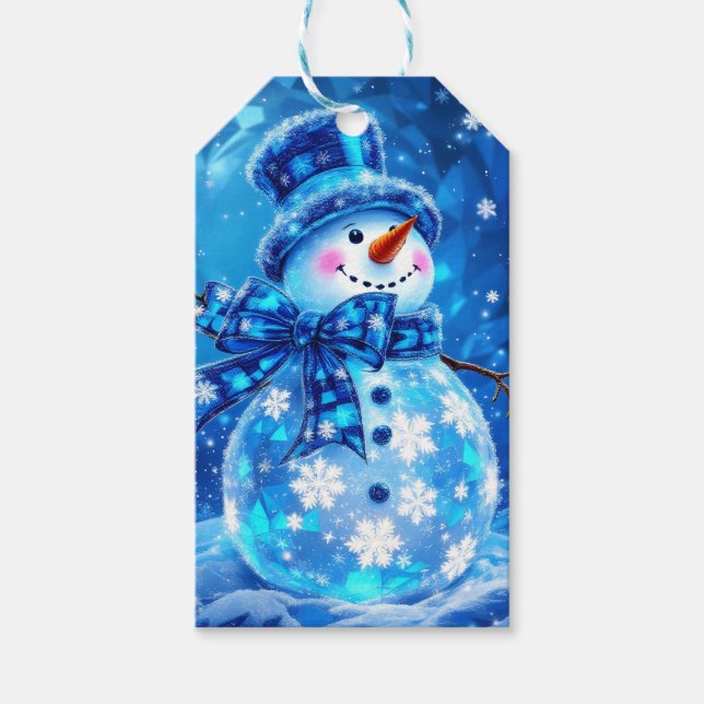Étiquettes-cadeau Sac cadeau Winter Joy (Devant)