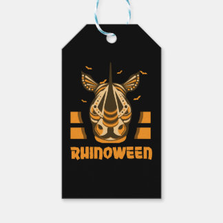 Étiquettes-cadeau Safari Afrique serengeti faune halloween rhino