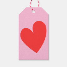 Saint Valentin Coeur Merci rose